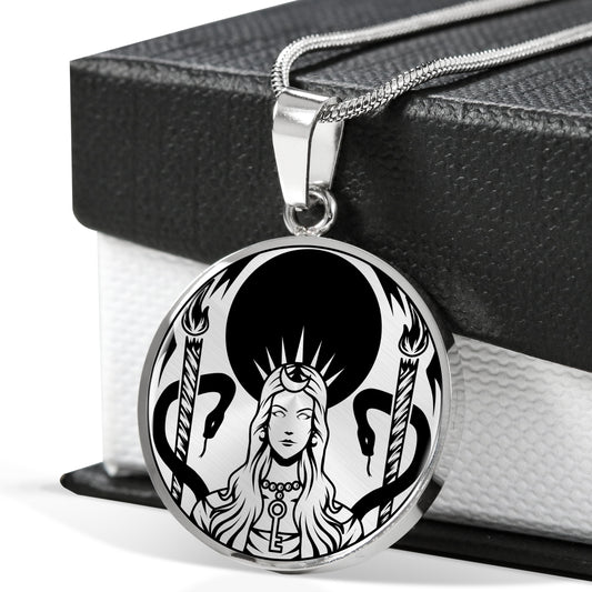 Hecate Necklace - Witch goddess