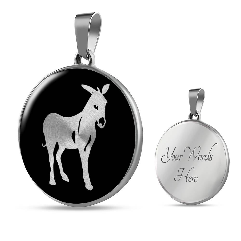 Donkey Necklace - Donkey gift