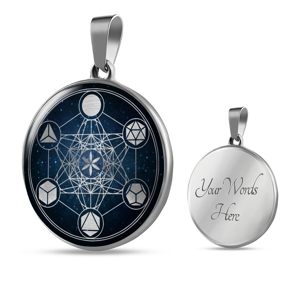 Metatron Cube Pendant - Metatron's Cube