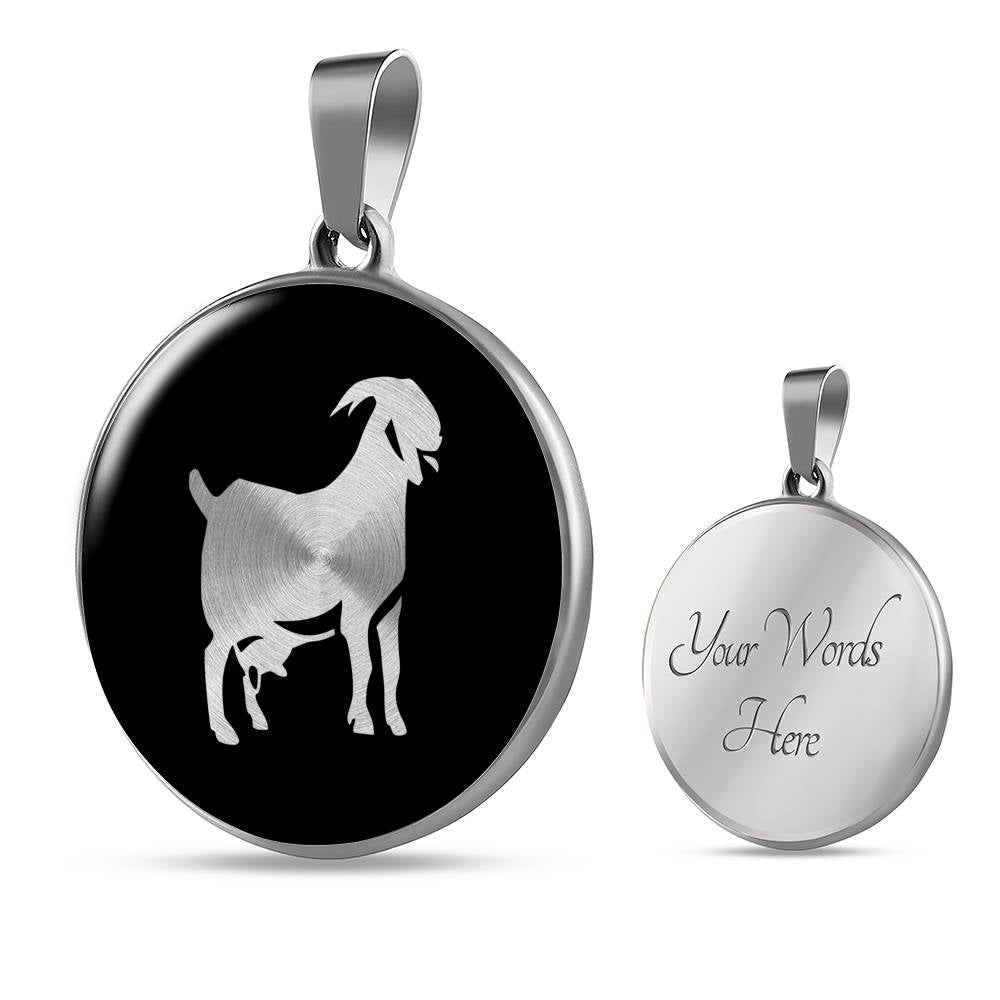 Goat Necklace - Goat Gift