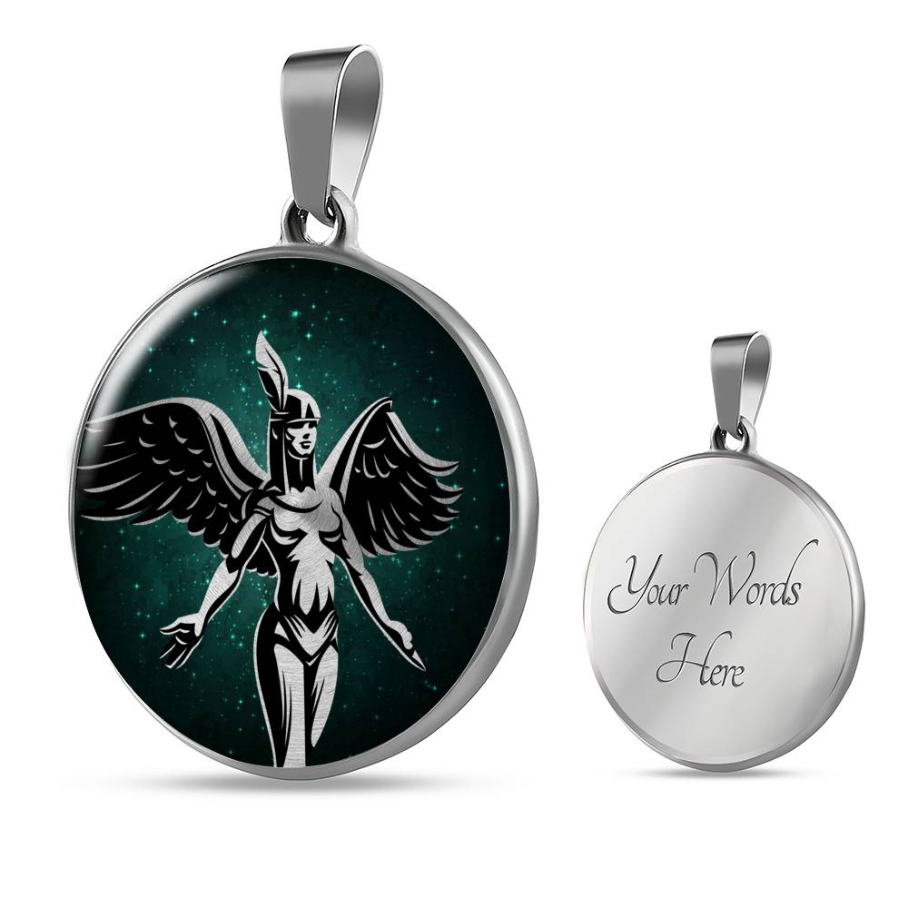 Maat Necklace - Egyptian goddess of truth & justice