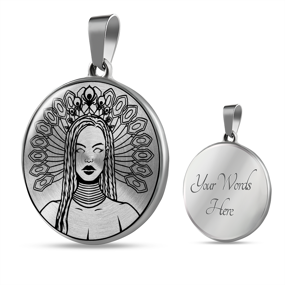Oshun Necklace - Orisha of love, intimacy, beauty, wealth, and diplomacy