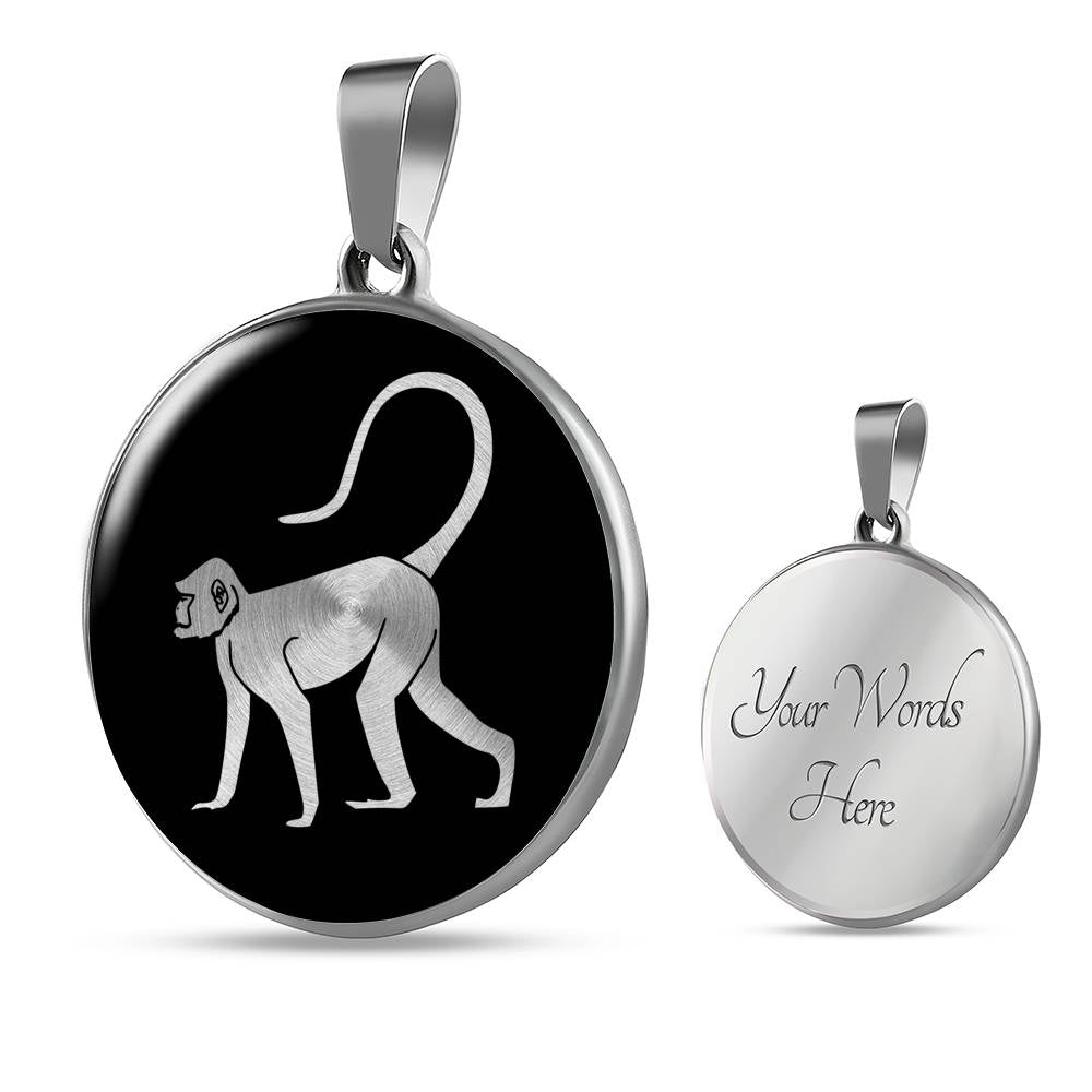 Monkey Necklace - Monkey Gift