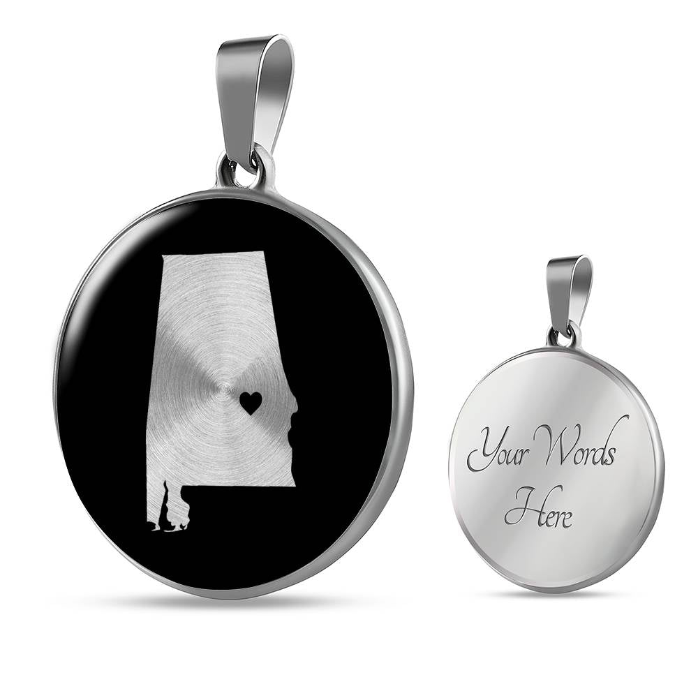 Alabama Necklace - Alabama Gift