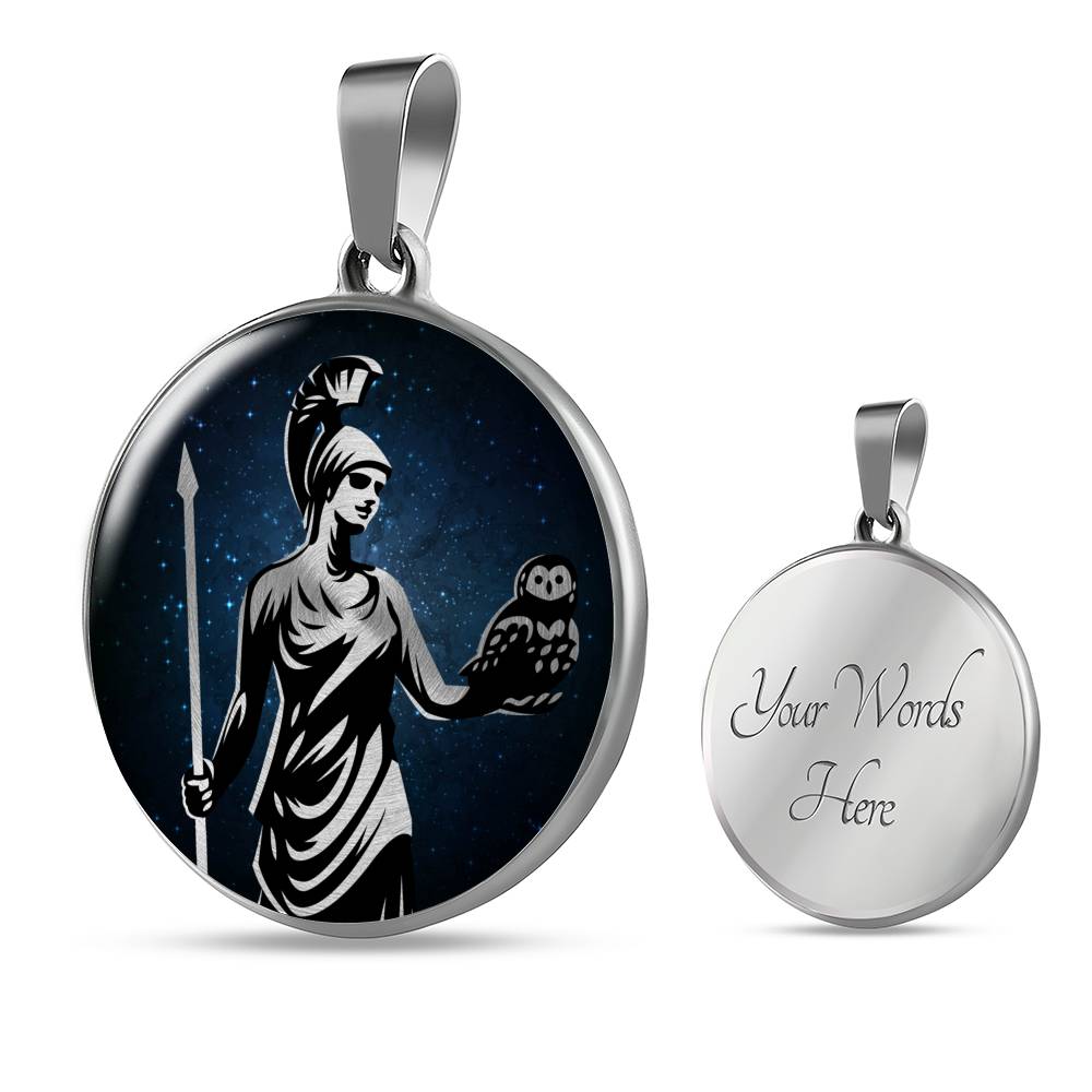 Athena Necklace - Goddess of war and wisdom