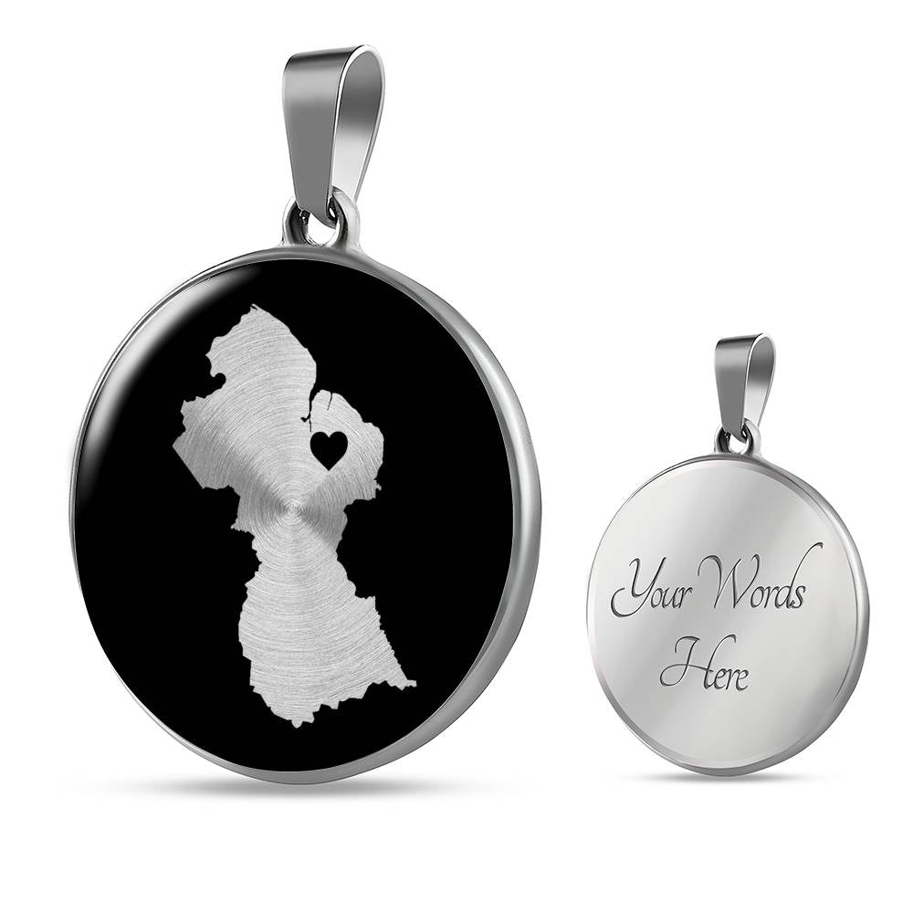 Guyana Necklace - Guyana Gift