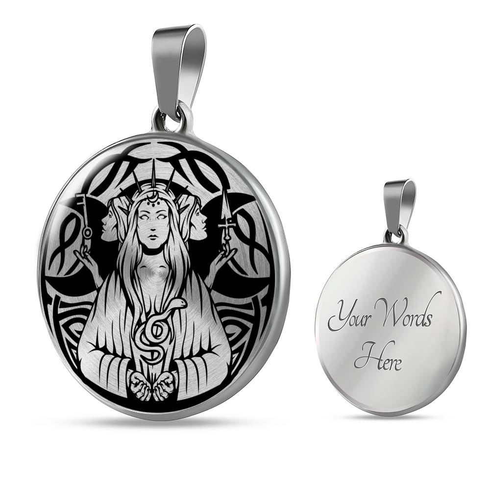Hecate Necklace - Triple goddess