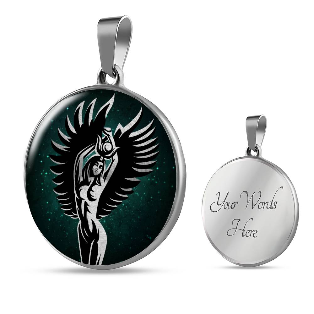 Goddess Isis Necklace - Egyptian Goddess of Magic