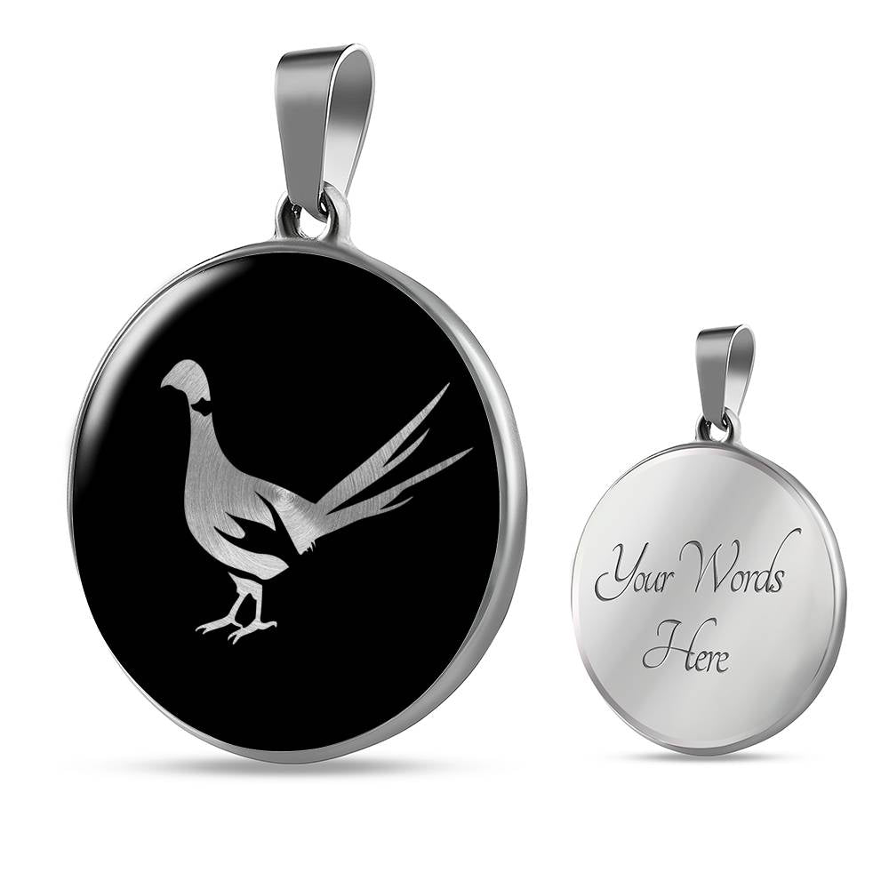 Pheasant Necklace - Pheasant Gift