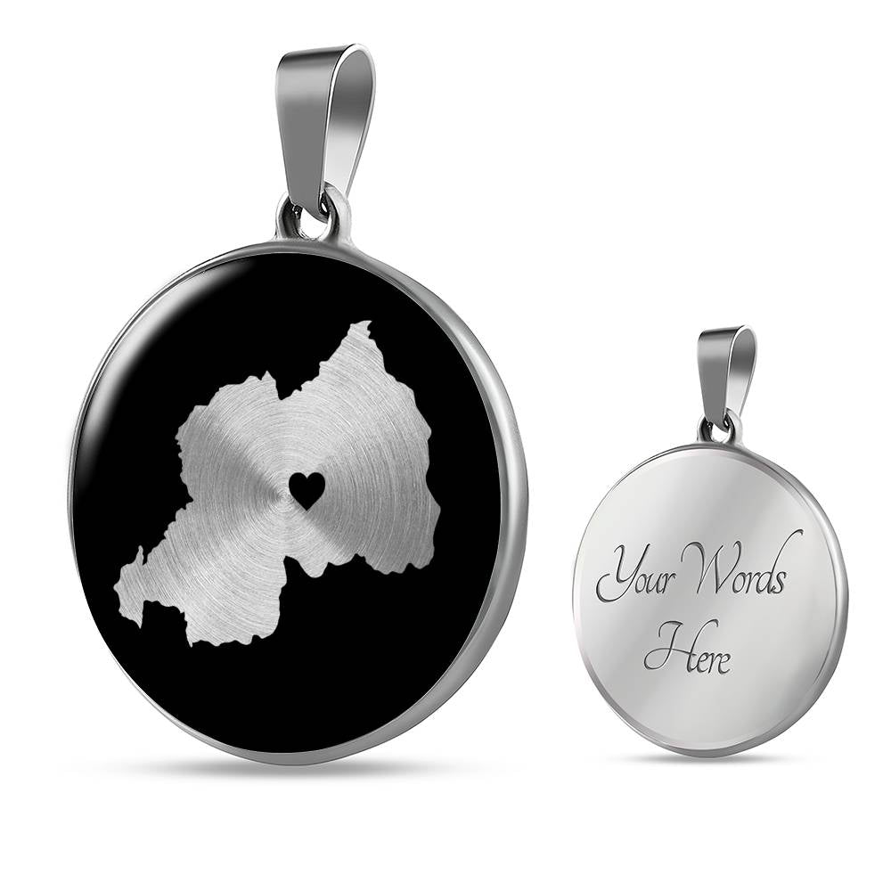 Rwanda Necklace - Rwanda Gift