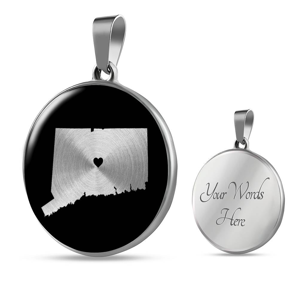 Connecticut Necklace - Connecticut Gift