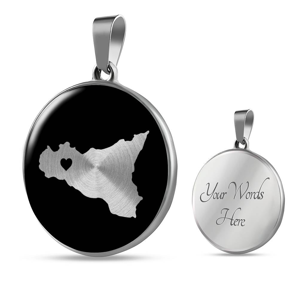 Sicily Necklace - Sicily Gift