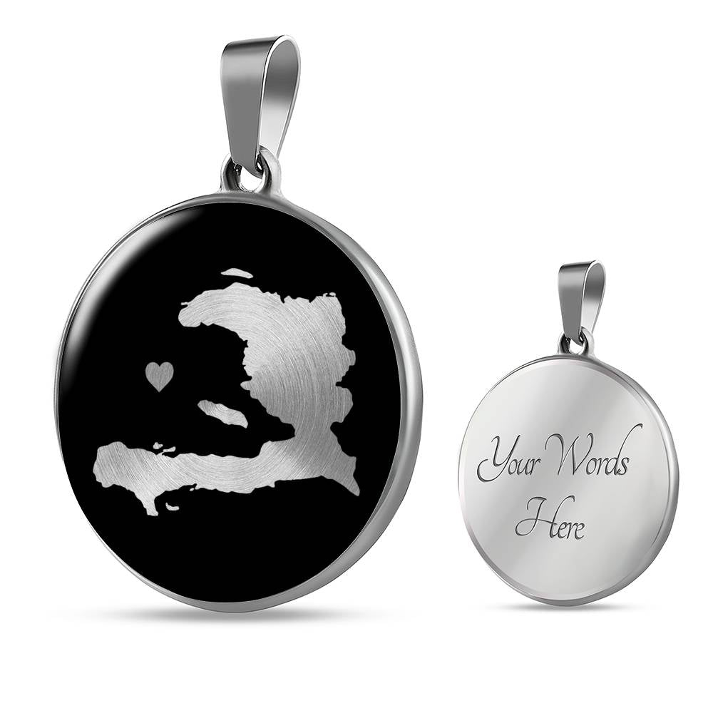 Haiti Necklace - Haiti Gift
