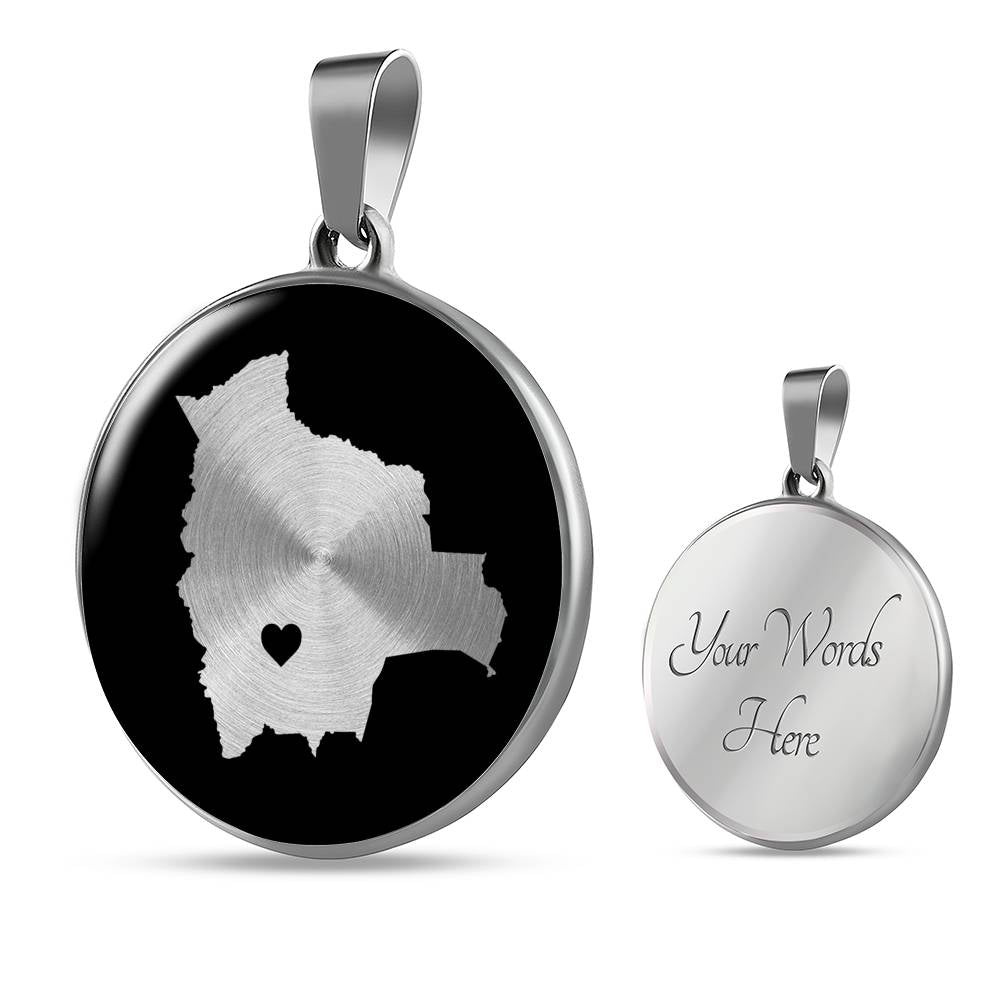 Bolivia Necklace - Bolivia Gift