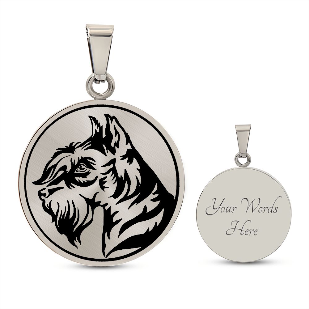 Schnauzer Necklace