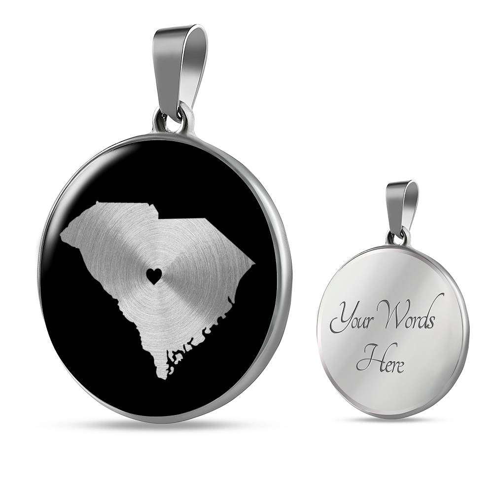 South Carolina Necklace - South Carolina Gift