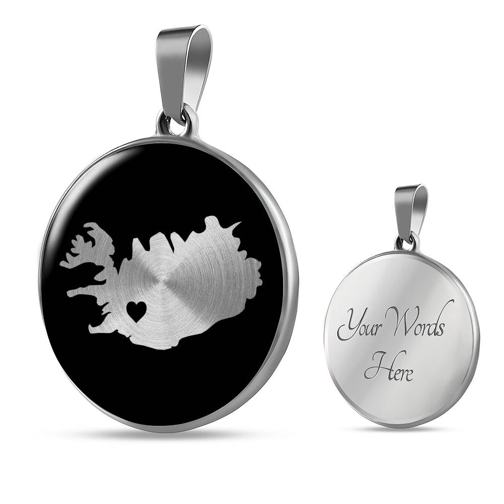 Iceland Necklace - Iceland Gift
