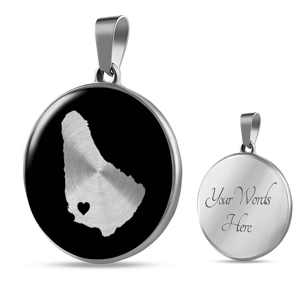 Barbados Necklace - Barbados Gift