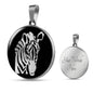 Zebra Necklace - Zebra Gift