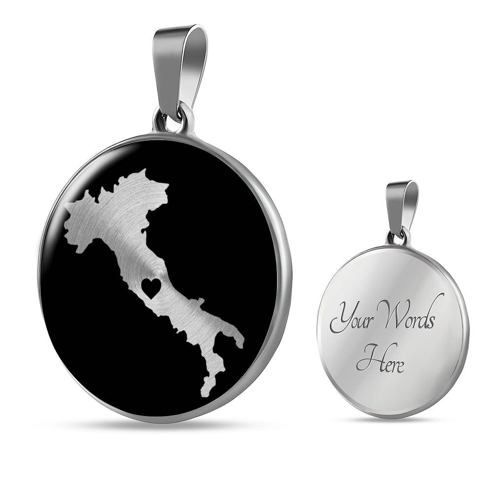 Italy Necklace - Italy Gift