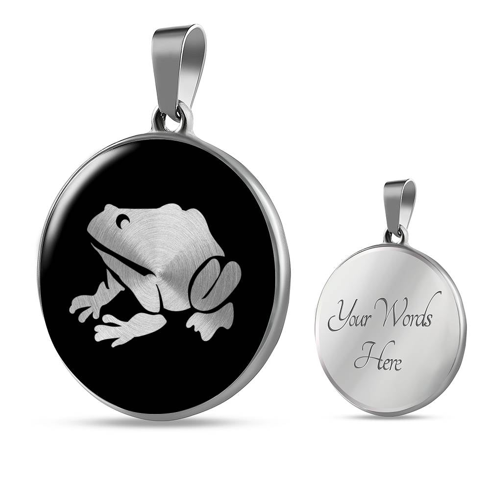 Frog Necklace - Frog Gift
