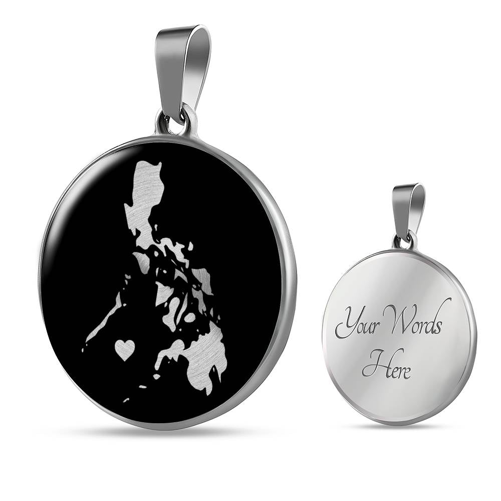 Philippines Necklace - Philippines Gift