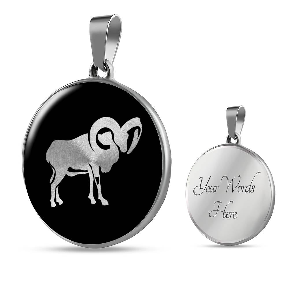 Ram Necklace - Ram Gift