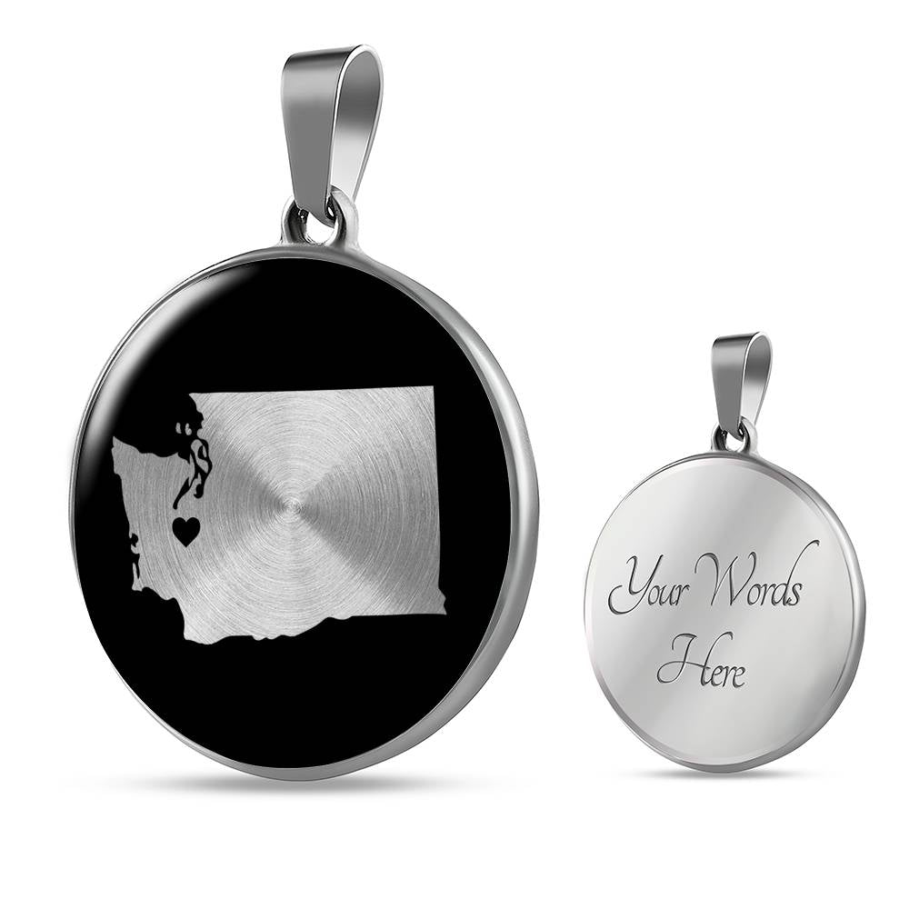 Washington Necklace - Washington Gift