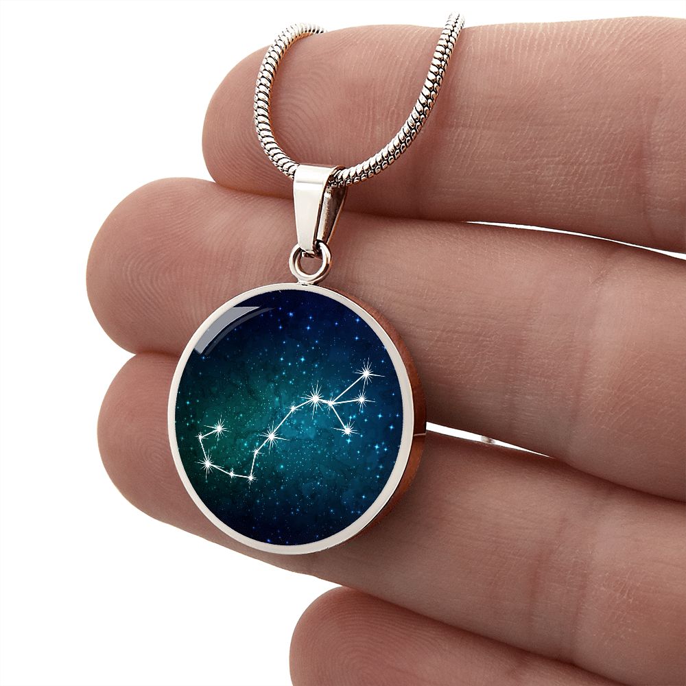 Scorpio Necklace - zodiac necklace, constellation necklace