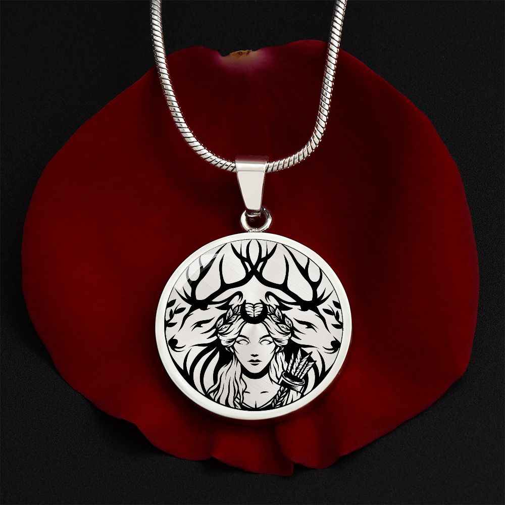 Artemis Necklace - Goddess of the hunt and archery
