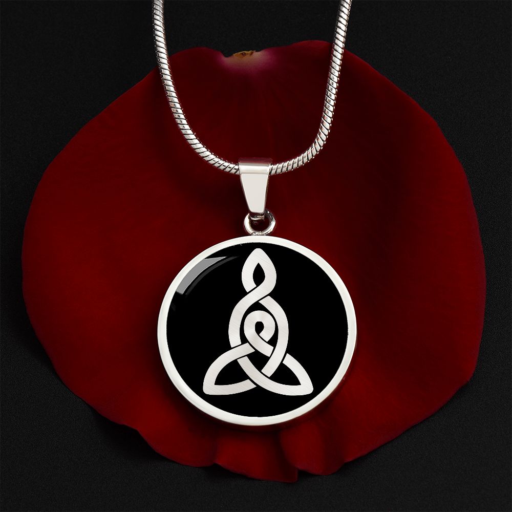 Mother Child Celtic Knot Necklace