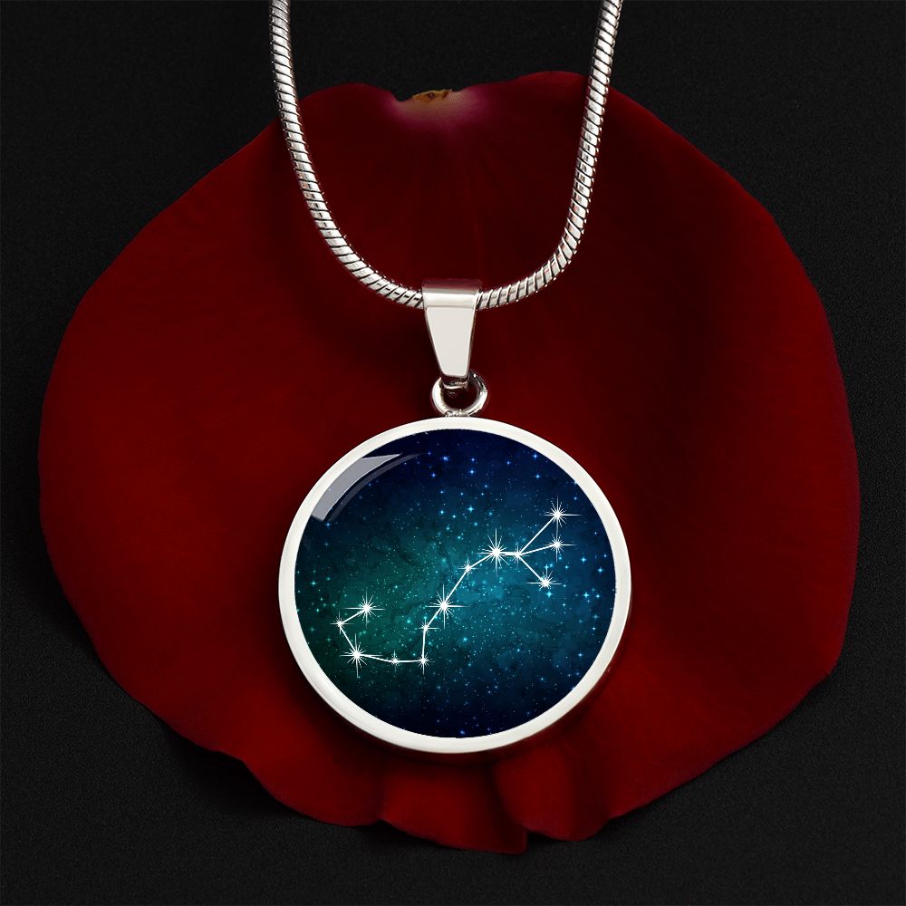 Scorpio Necklace - zodiac necklace, constellation necklace