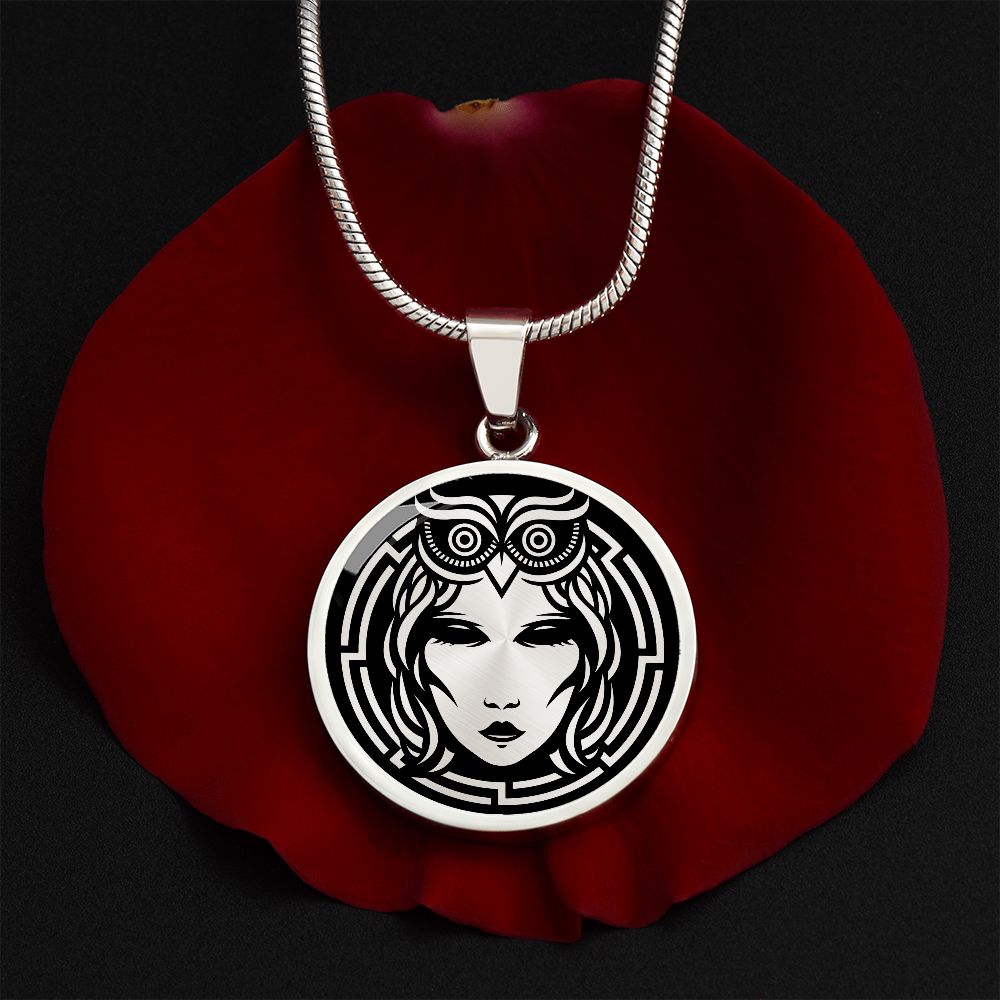 Athena Necklace - Goddess of War and Wisdom