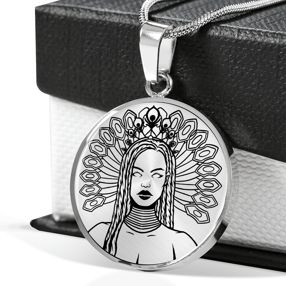 Oshun Necklace - Orisha of love, intimacy, beauty, wealth, and diplomacy