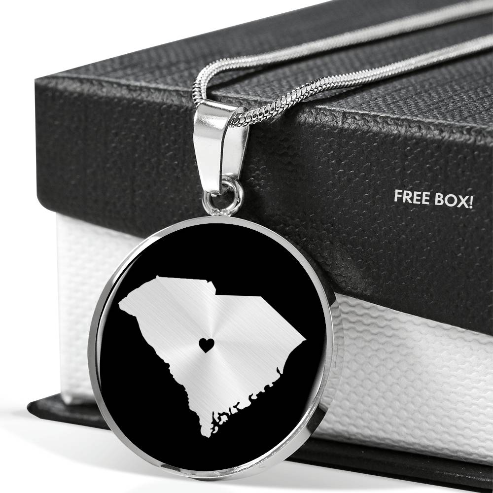 South Carolina Necklace - South Carolina Gift