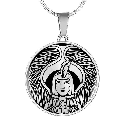 Maat Necklace - Egyptian goddess