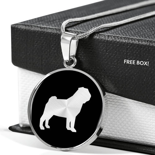 Pug Necklace - Pug Gift