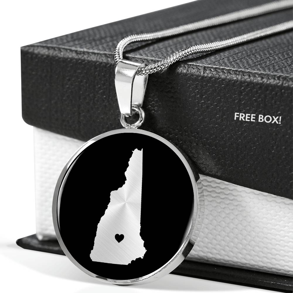 New Hampshire Necklace - New Hampshire Gift