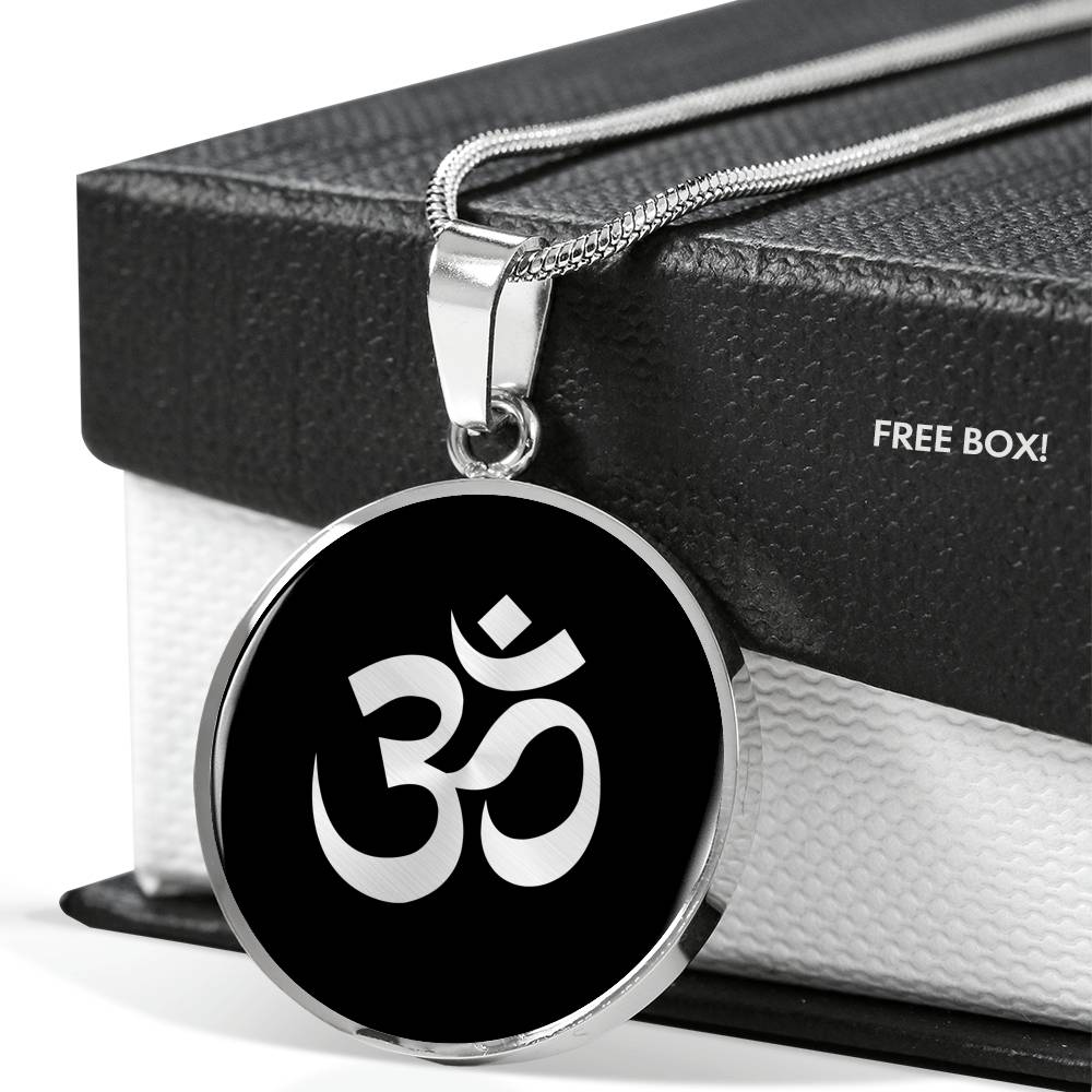 Om necklace - yoga jewelry