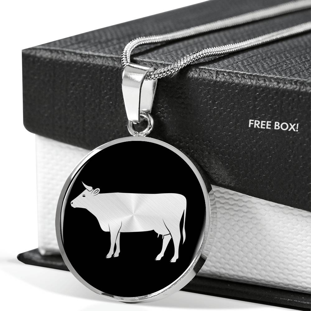 Cow Necklace - Cow Gift