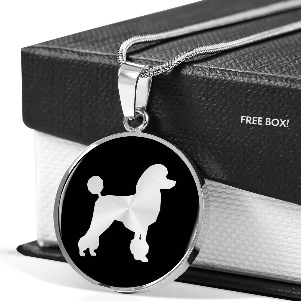 Poodle Necklace - Poodle Gift