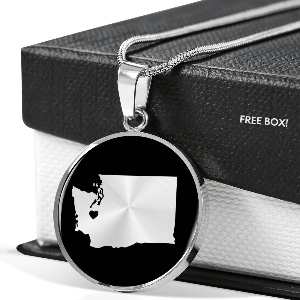 Washington Necklace - Washington Gift