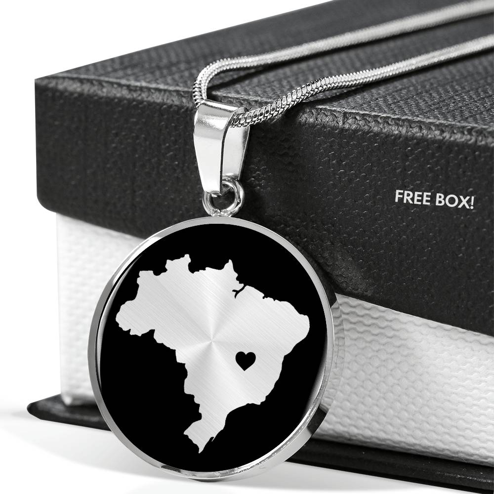 Brazil Necklace - Brazil Gift