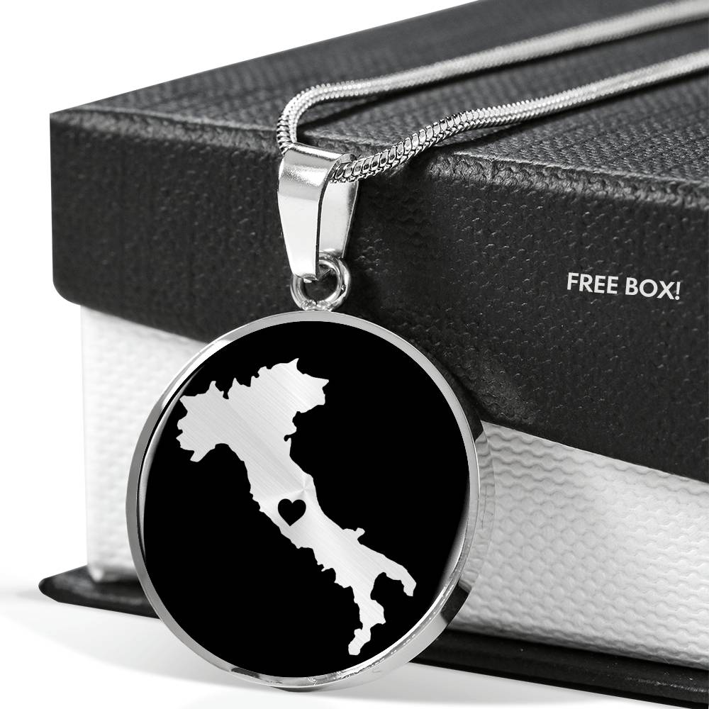Italy Necklace - Italy Gift
