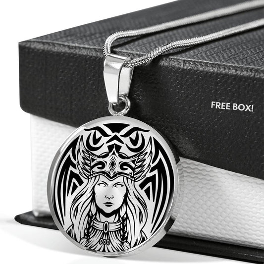Frigg necklace - goddess of fertility, motherhood, and the household