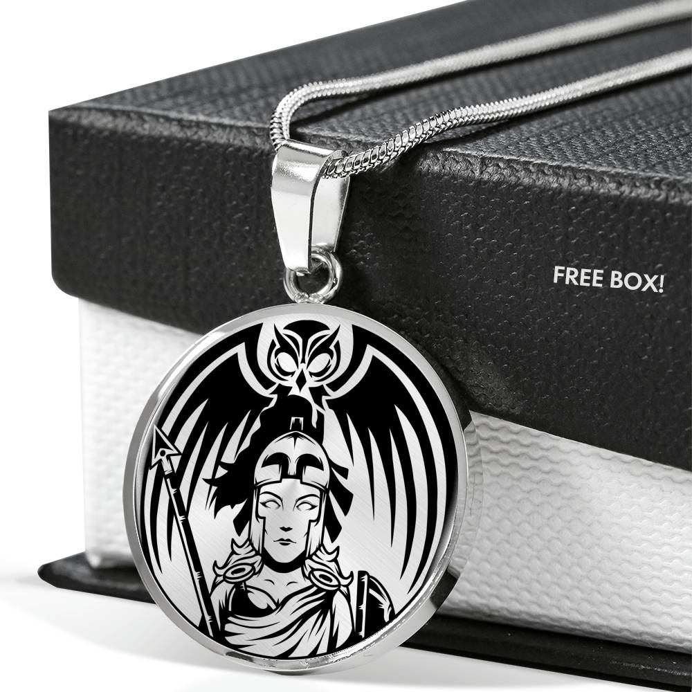 Athena Necklace - Goddess of wisdom and war