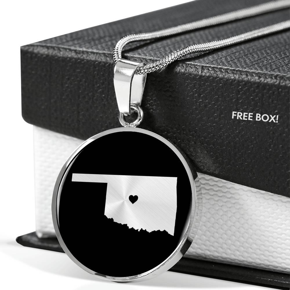 Oklahoma Necklace - Oklahoma Gift