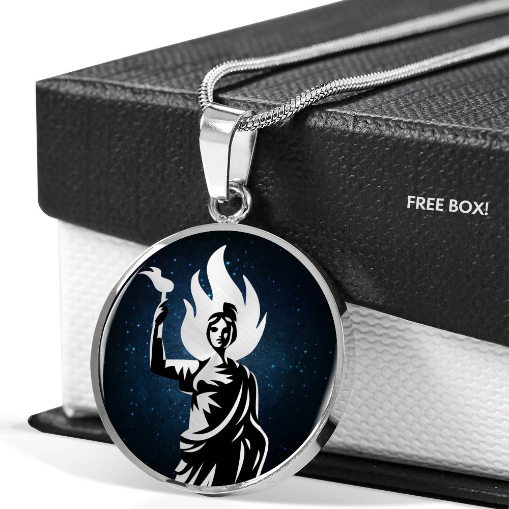 Hestia Necklace - Goddess of the hearth