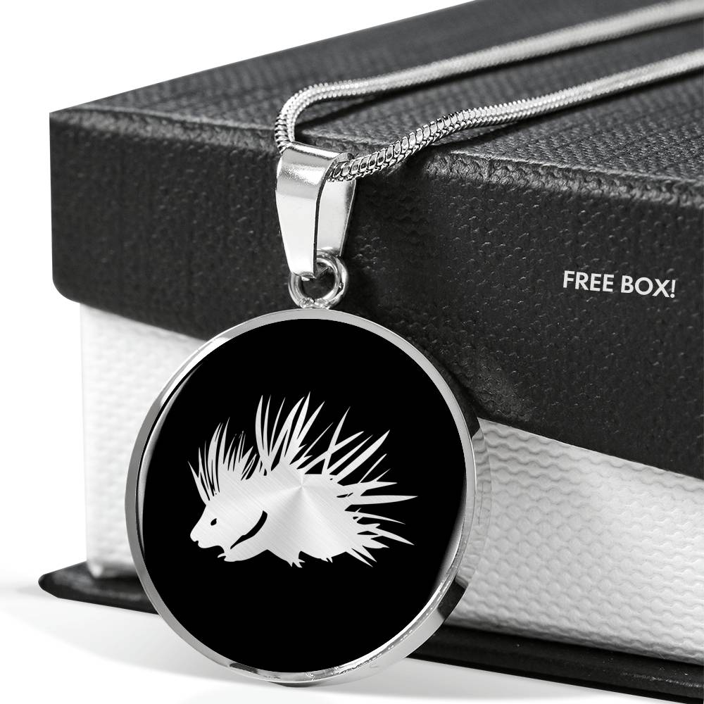 Porcupine Necklace - Porcupine Gift