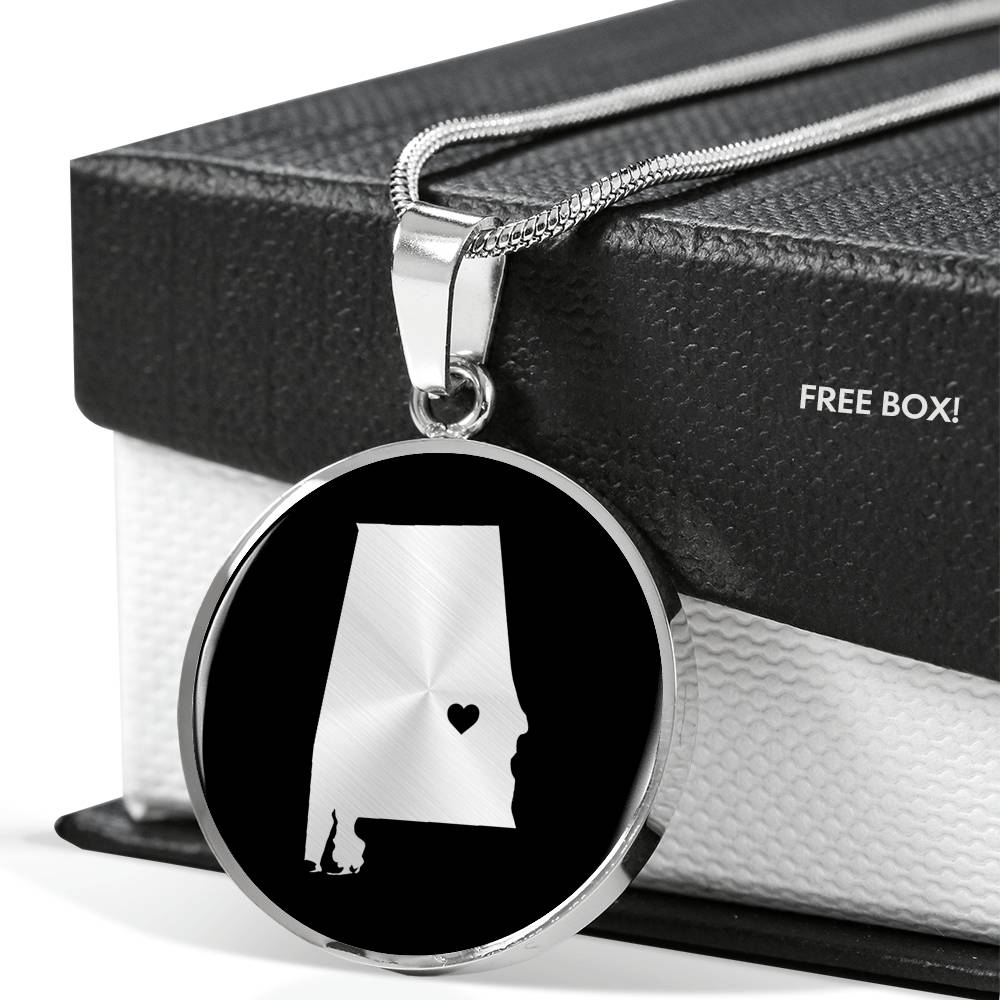 Alabama Necklace - Alabama Gift